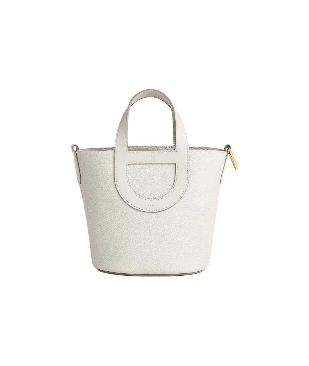 HERMES Белая сумка через плечо, фото 6