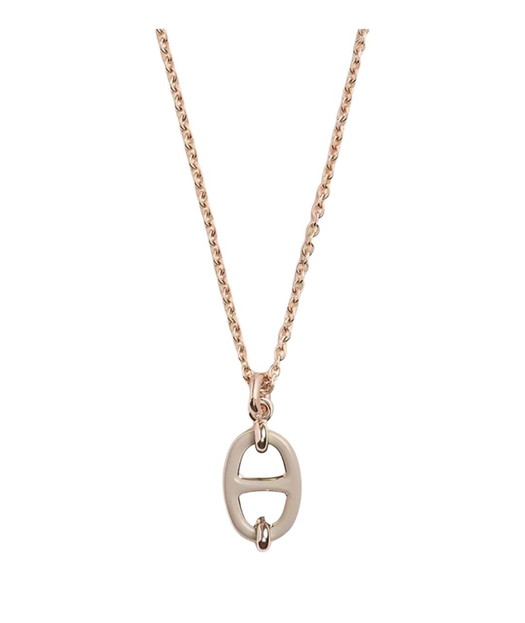 HERMES Золотое колье, фото 1