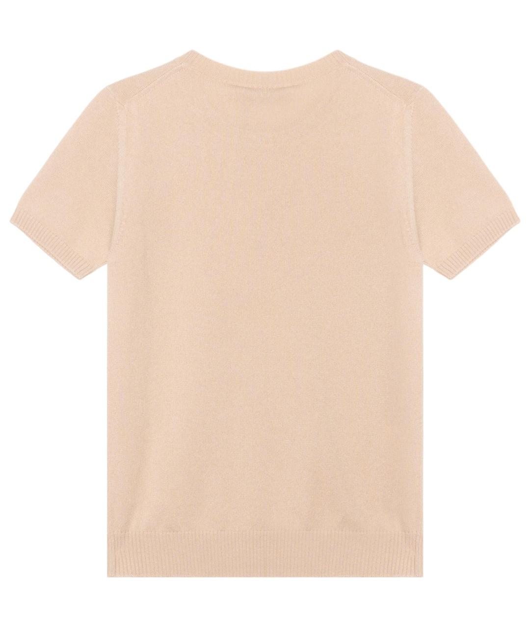 MIU MIU Коричневый кашемировый джемпер / свитер, фото 2