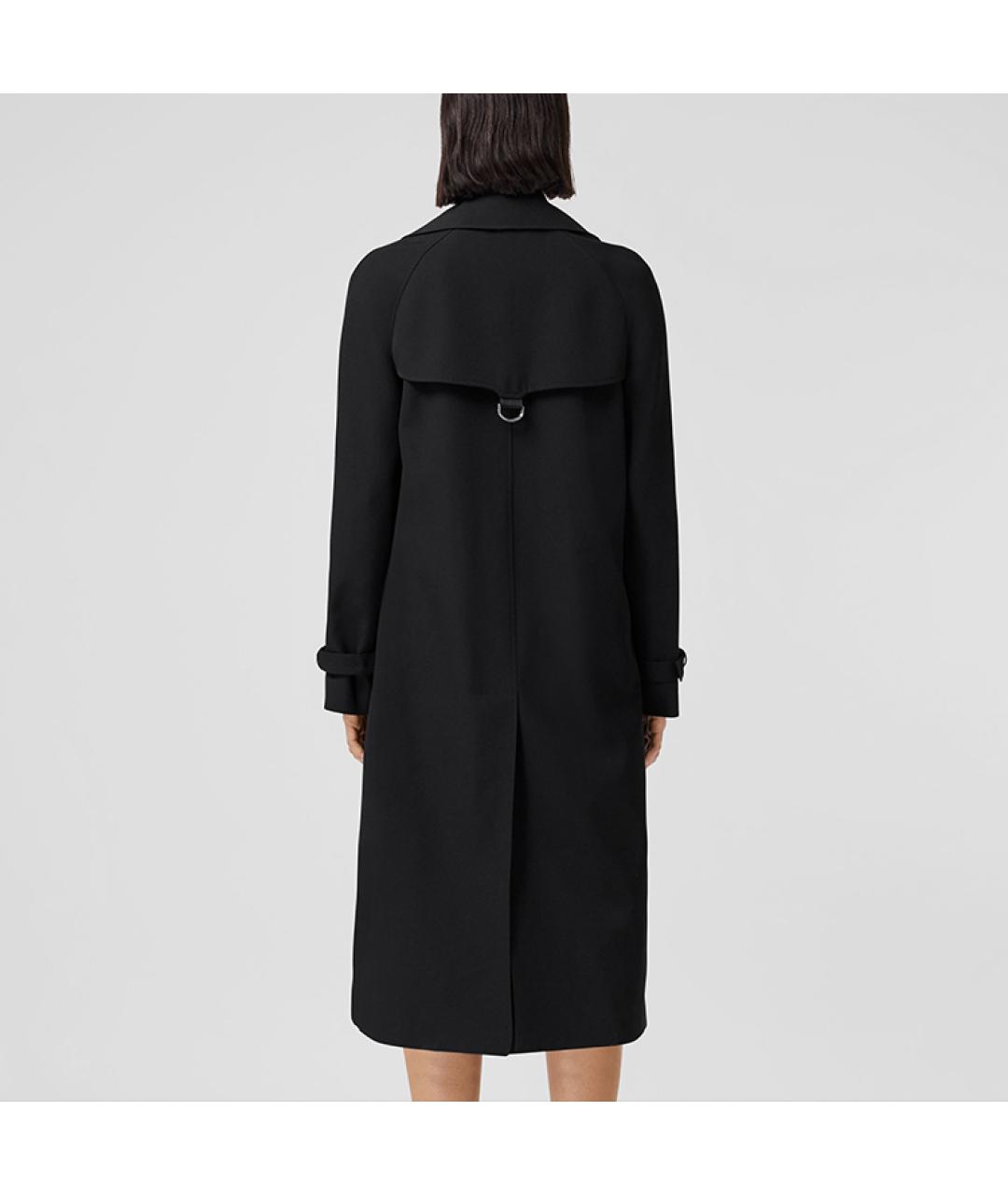 BURBERRY Черное пальто, фото 3
