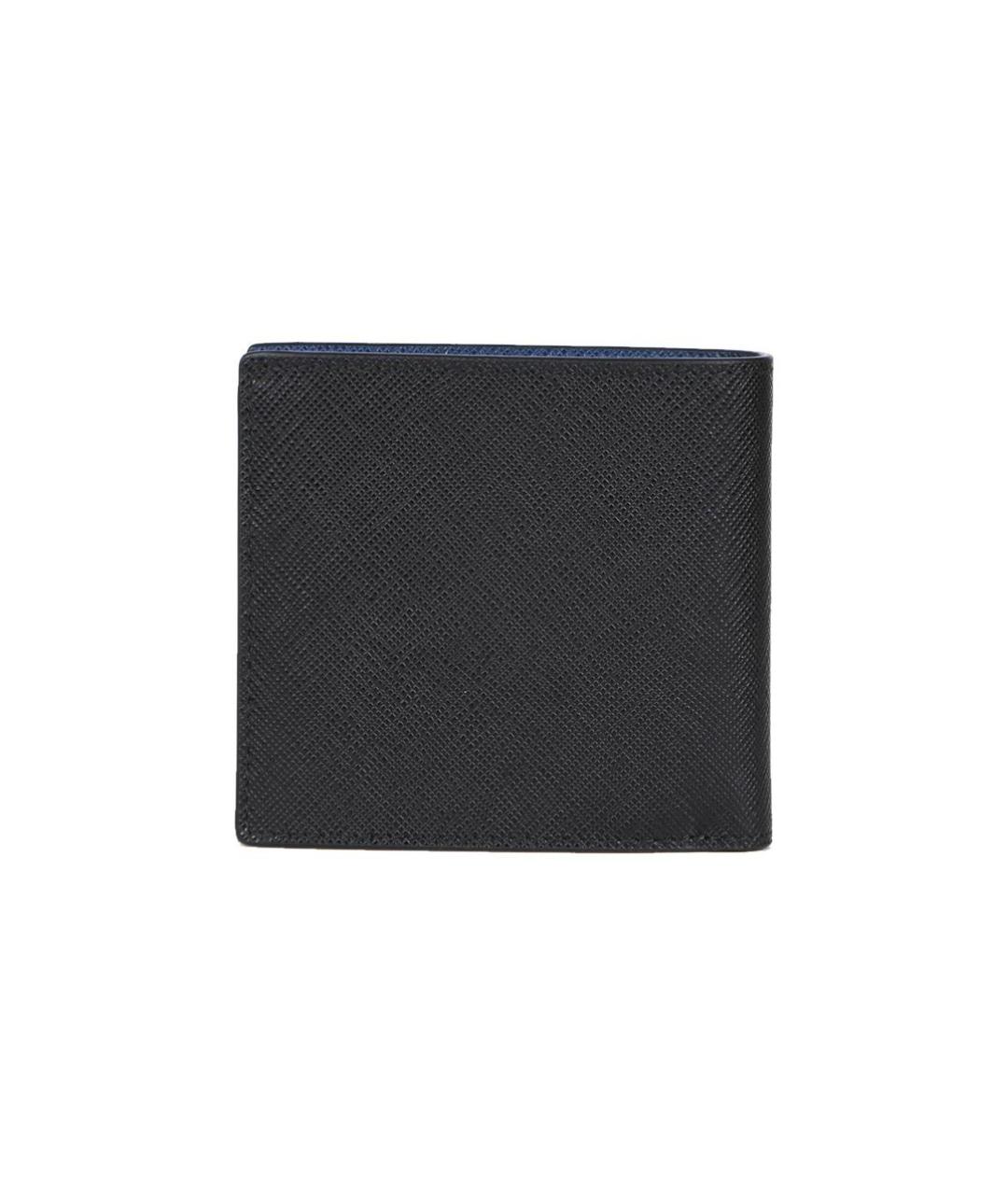 PRADA Черный кожаный кошелек, фото 3