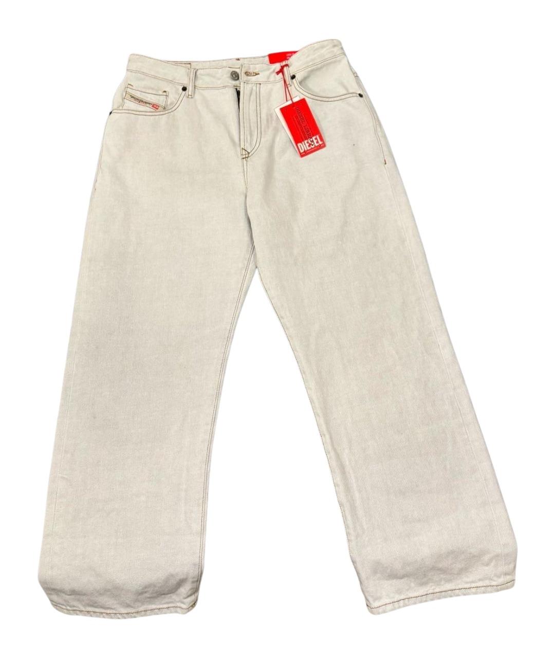 DIESEL Хлопковые прямые джинсы, фото 1