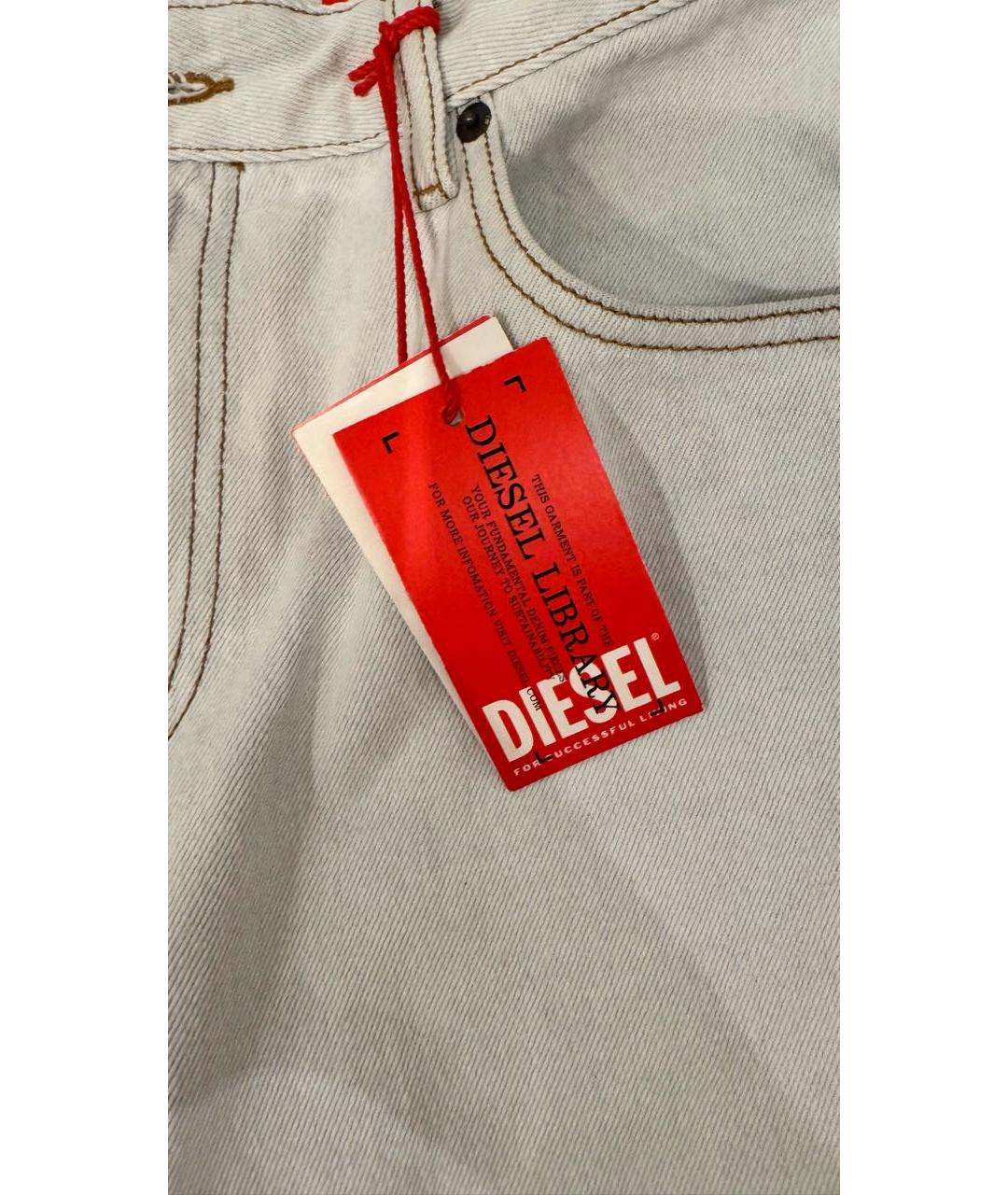 DIESEL Хлопковые прямые джинсы, фото 7