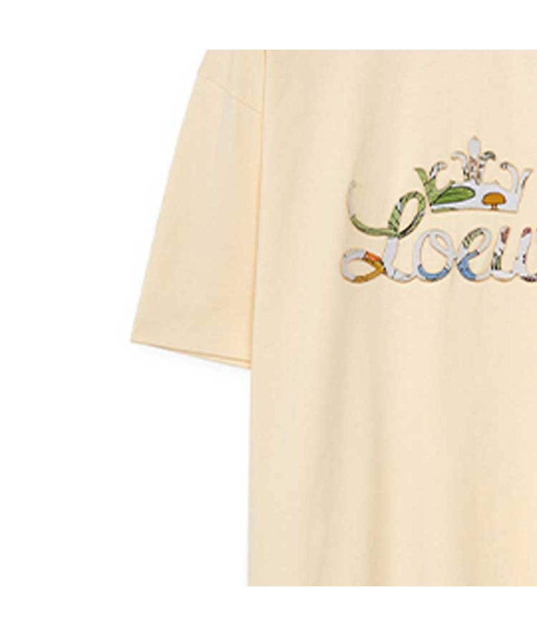 LOEWE Коричневая футболка, фото 5