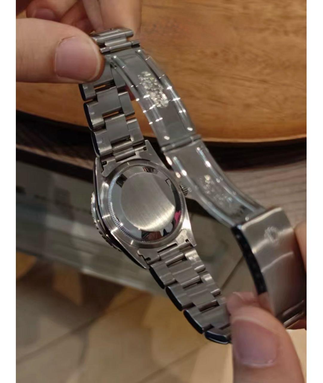 ROLEX Серебряные часы, фото 4