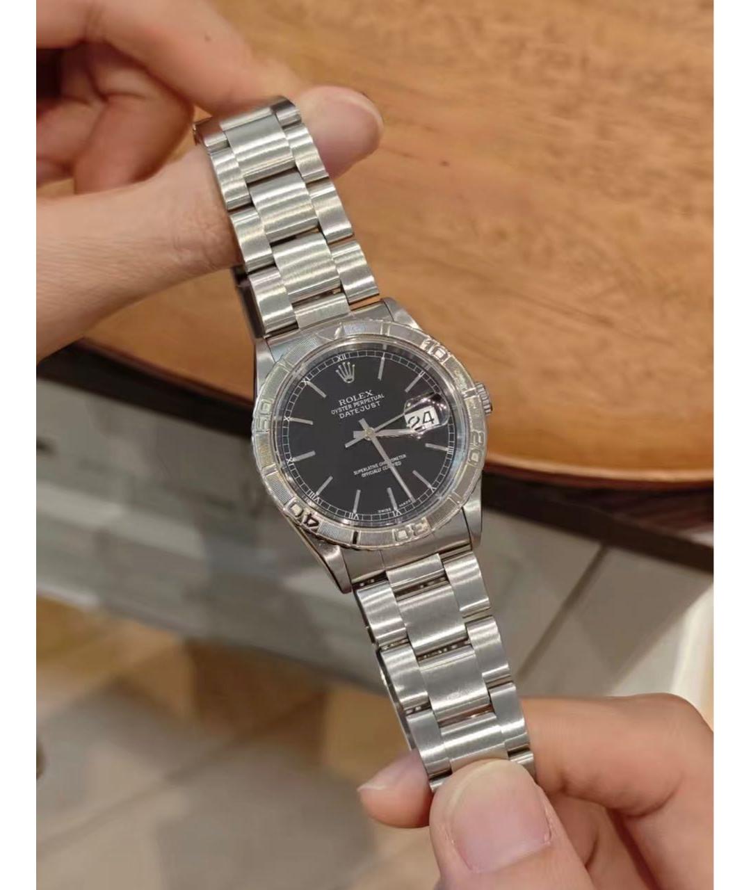 ROLEX Серебряные часы, фото 2