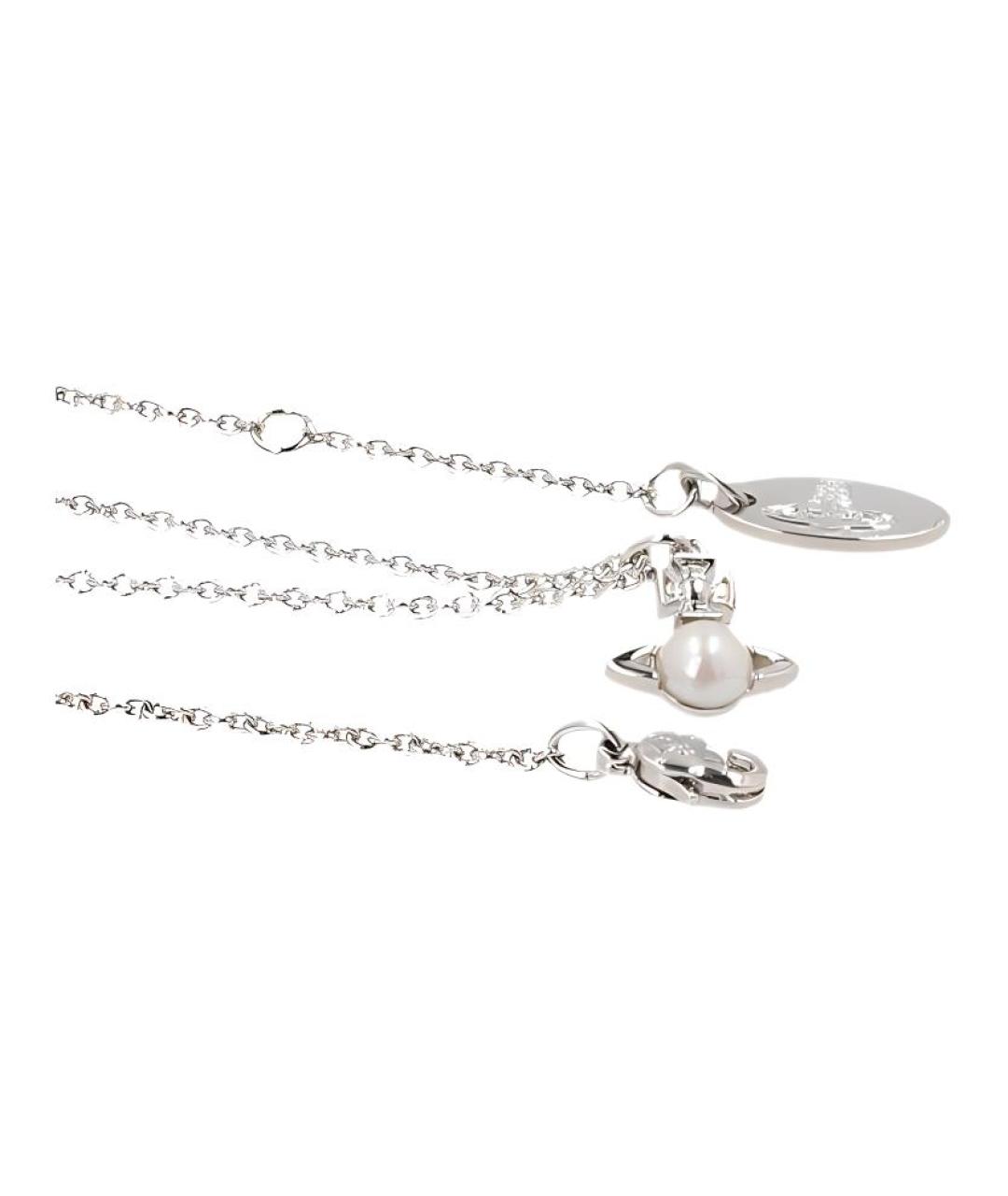 VIVIENNE WESTWOOD Серебряное колье, фото 3