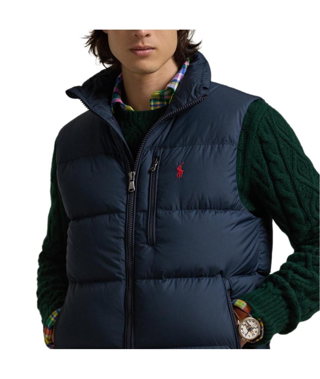 POLO RALPH LAUREN Темно-синий жилет, фото 4