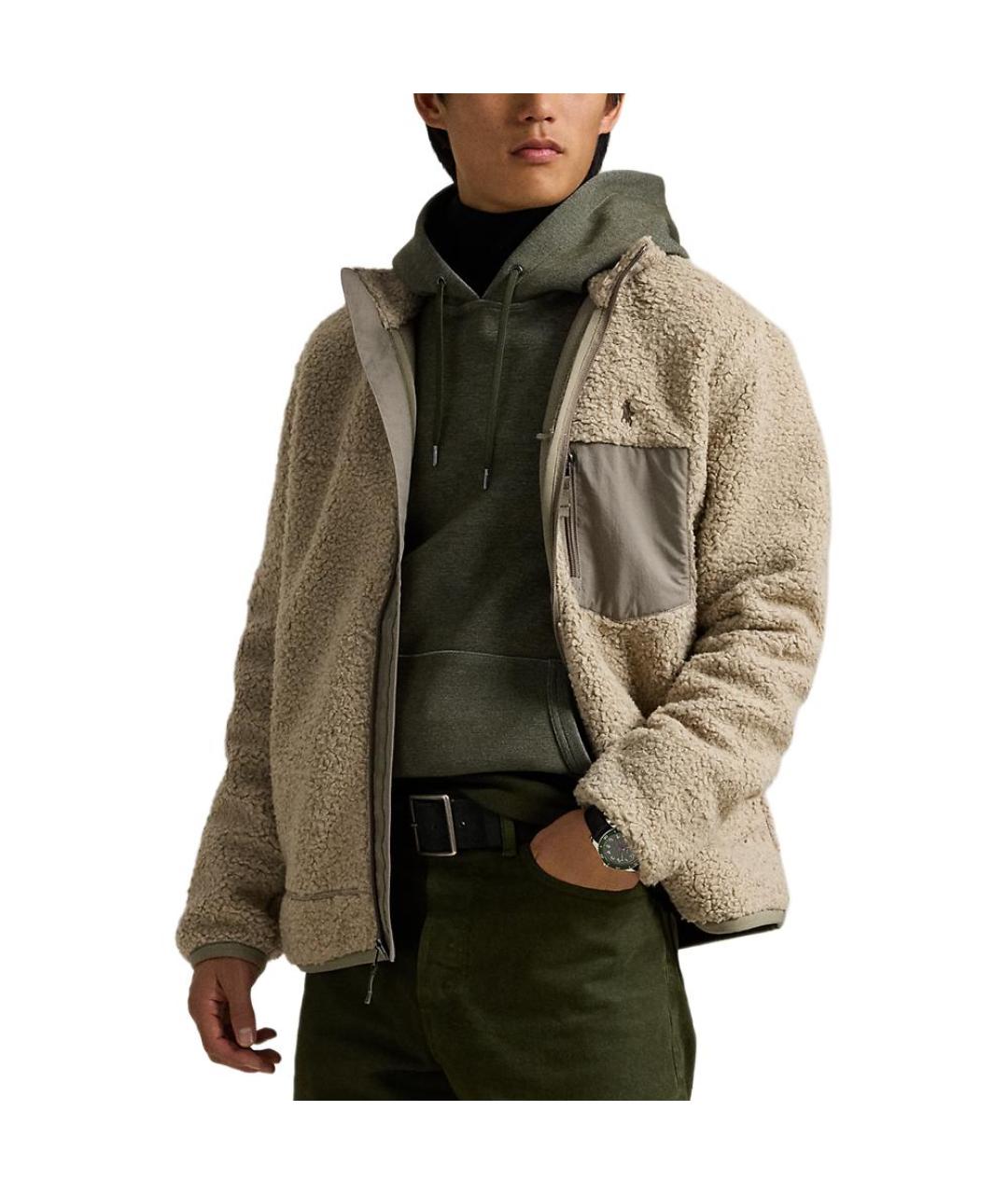 POLO RALPH LAUREN Коричневая куртка, фото 3