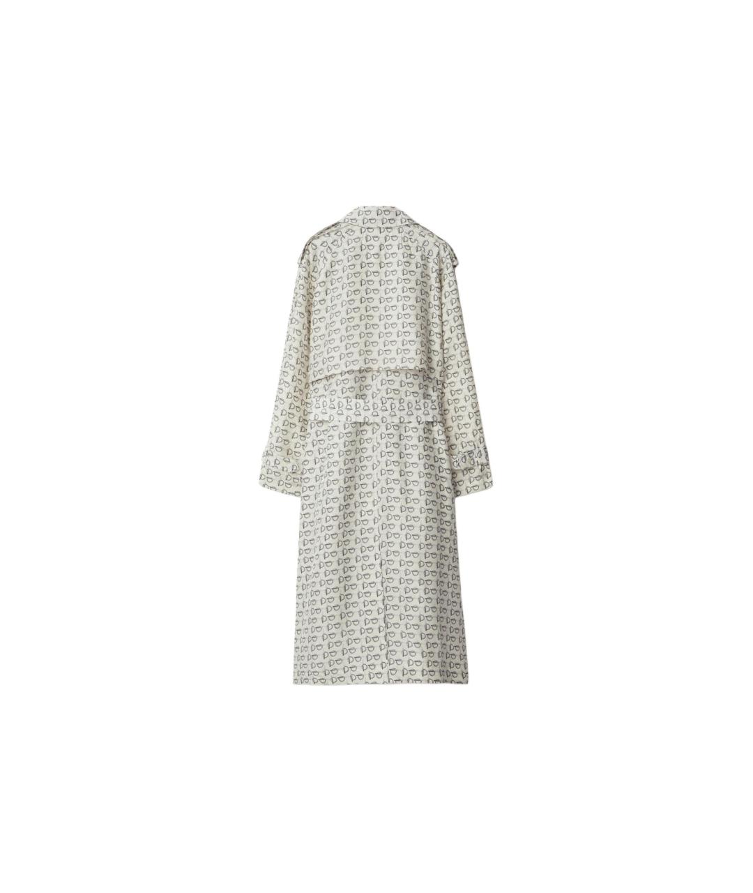BURBERRY Белый тренч/плащ, фото 2