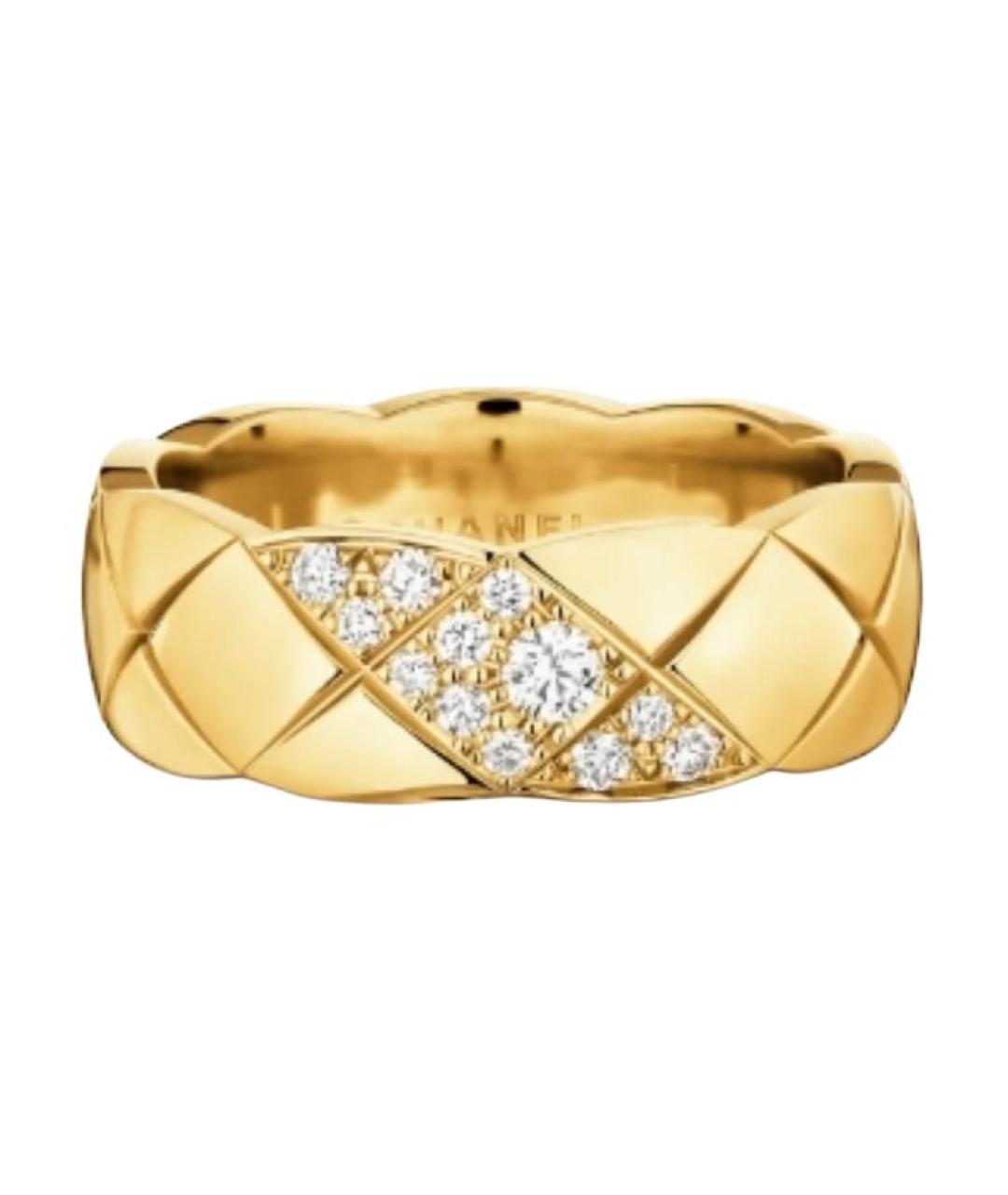 CHANEL Золотое кольцо из желтого золота, фото 1
