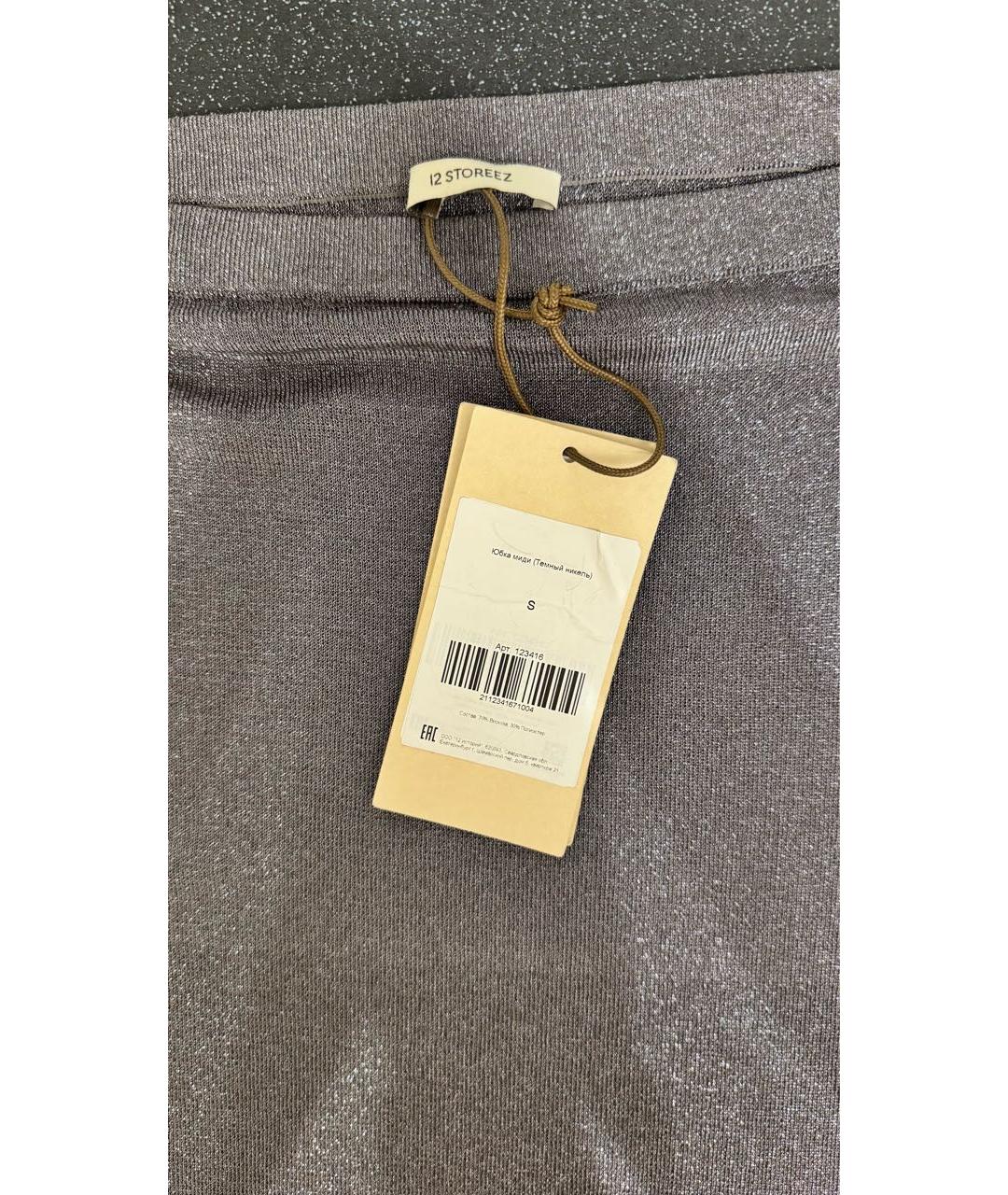 12 STOREEZ Вискозная юбка миди, фото 3