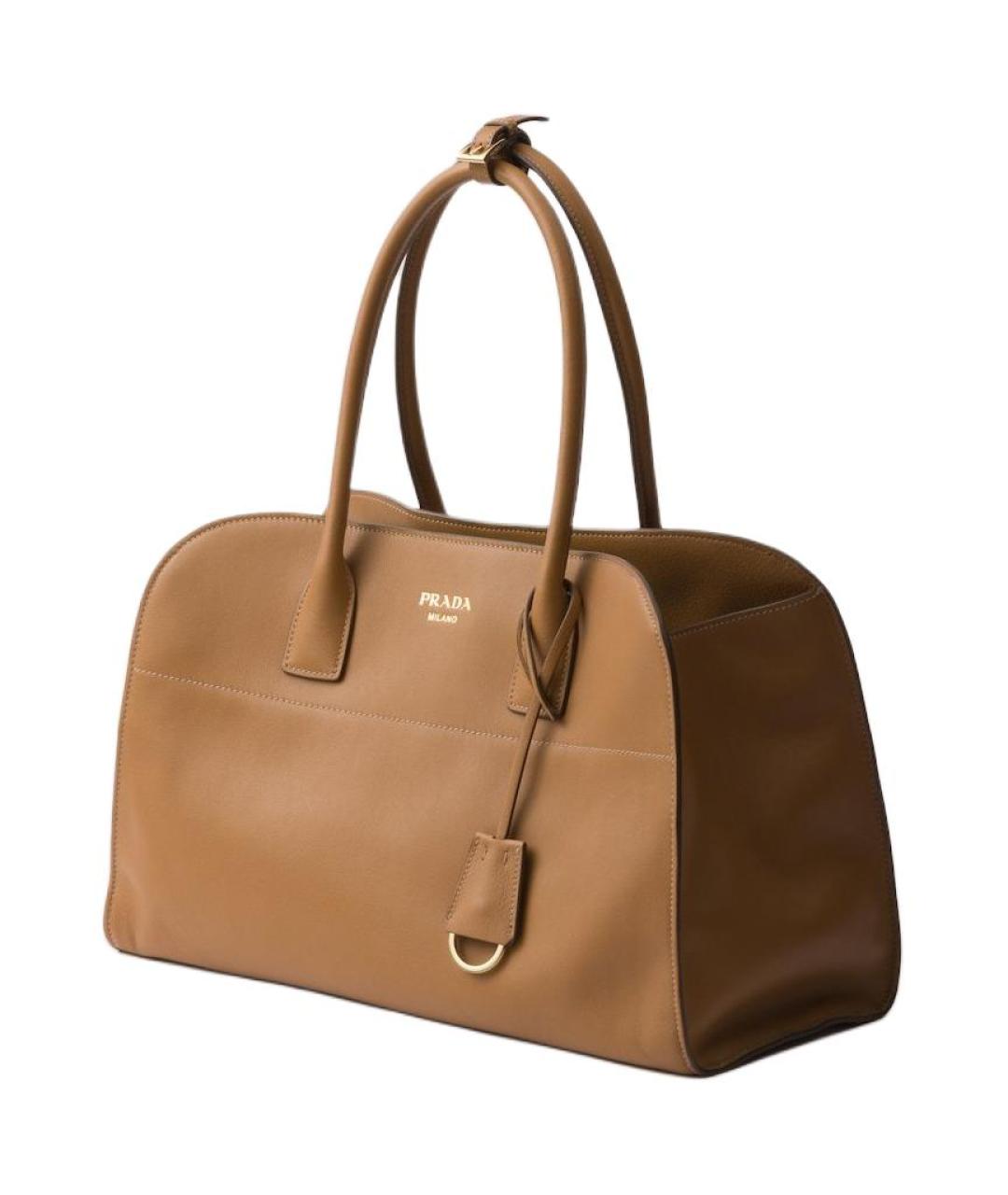 PRADA Коричневая сумка через плечо, фото 2