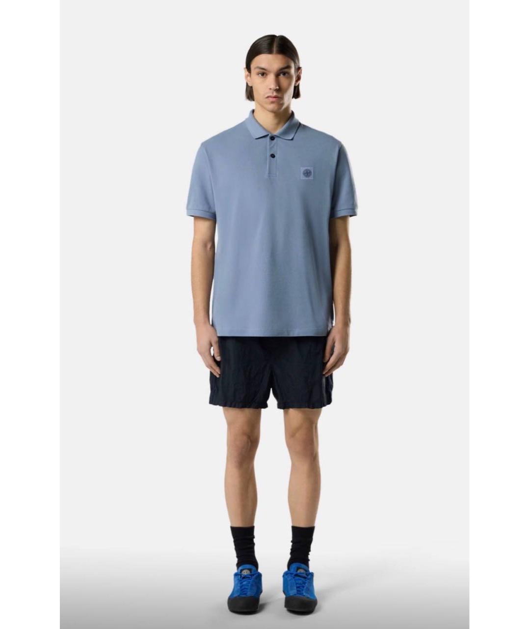 STONE ISLAND Черные полиамидовые шорты, фото 3