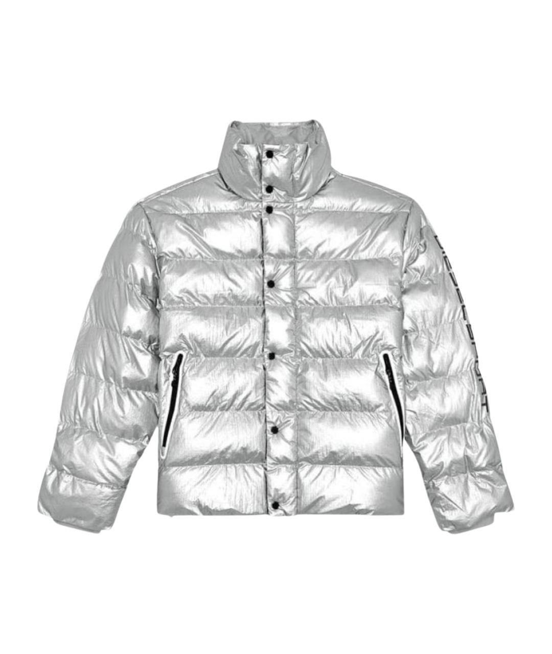 DIESEL Серебряная куртка, фото 1