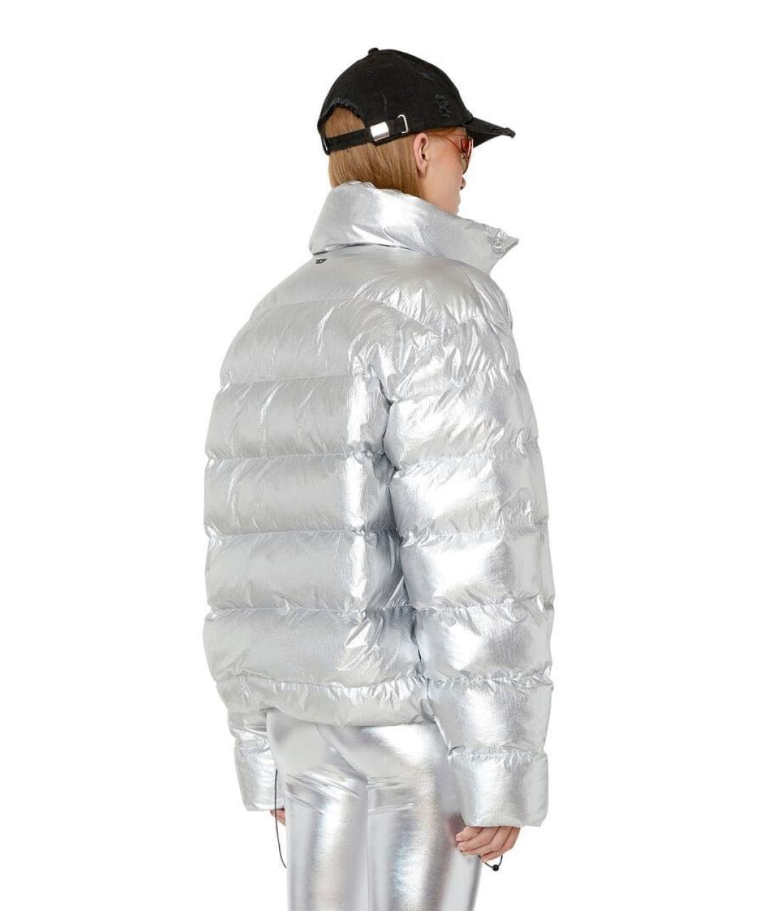 DIESEL Серебряная куртка, фото 3