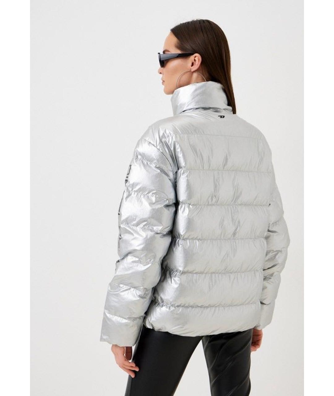 DIESEL Серебряная куртка, фото 5