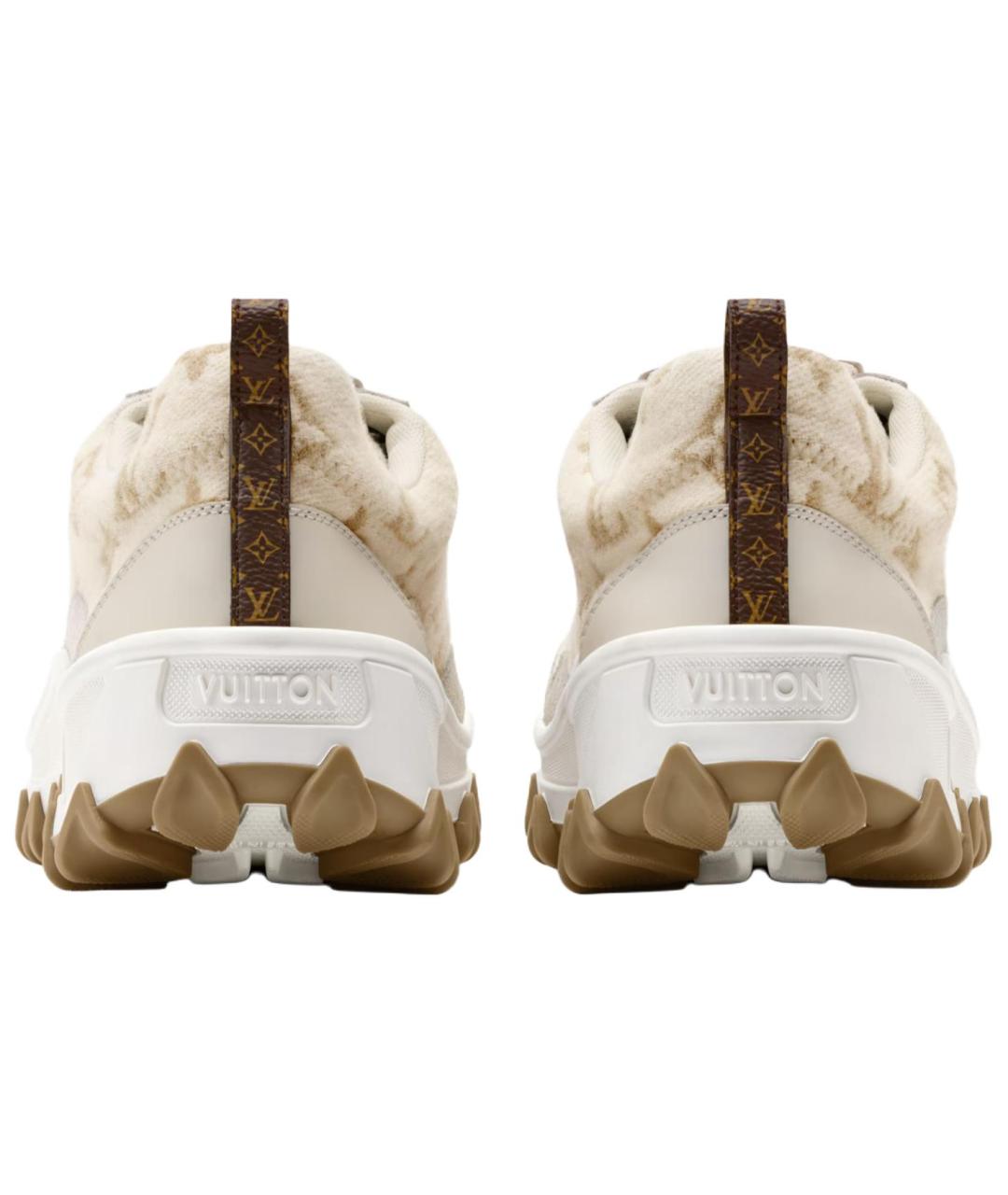 LOUIS VUITTON Коричневые кроссовки, фото 5