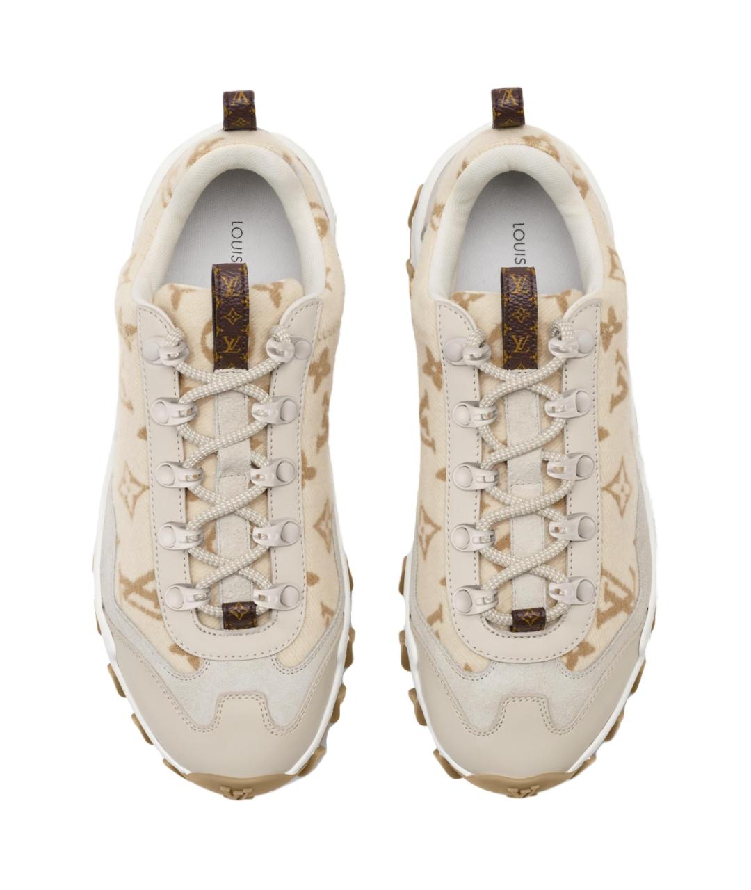 LOUIS VUITTON Коричневые кроссовки, фото 4