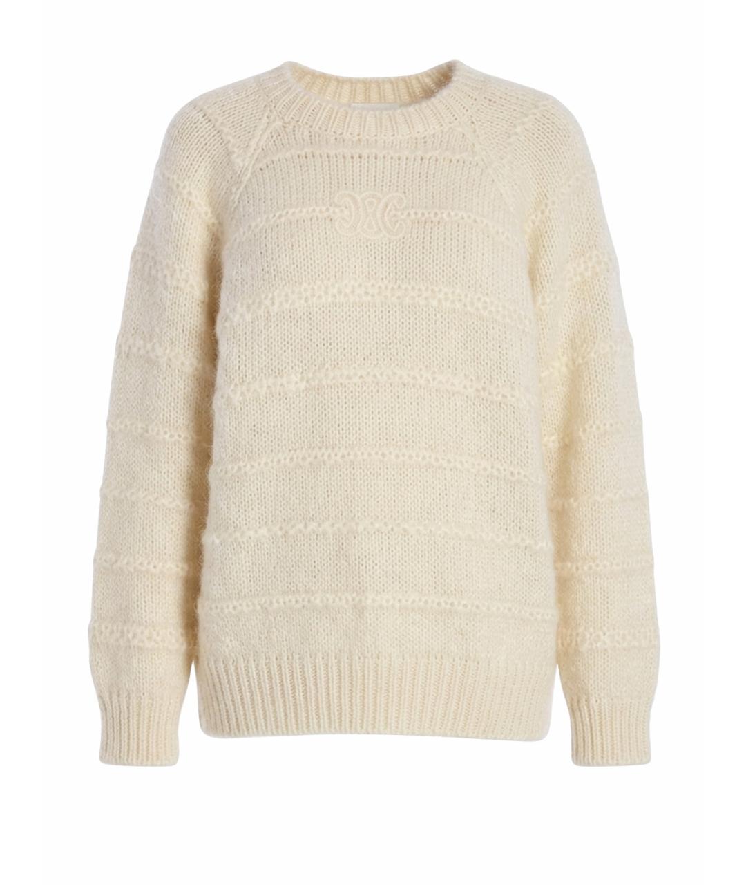 CELINE Коричневый джемпер / свитер, фото 1