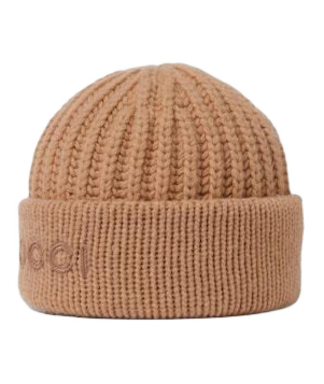 GUCCI Коричневая шерстяная шапка, фото 2