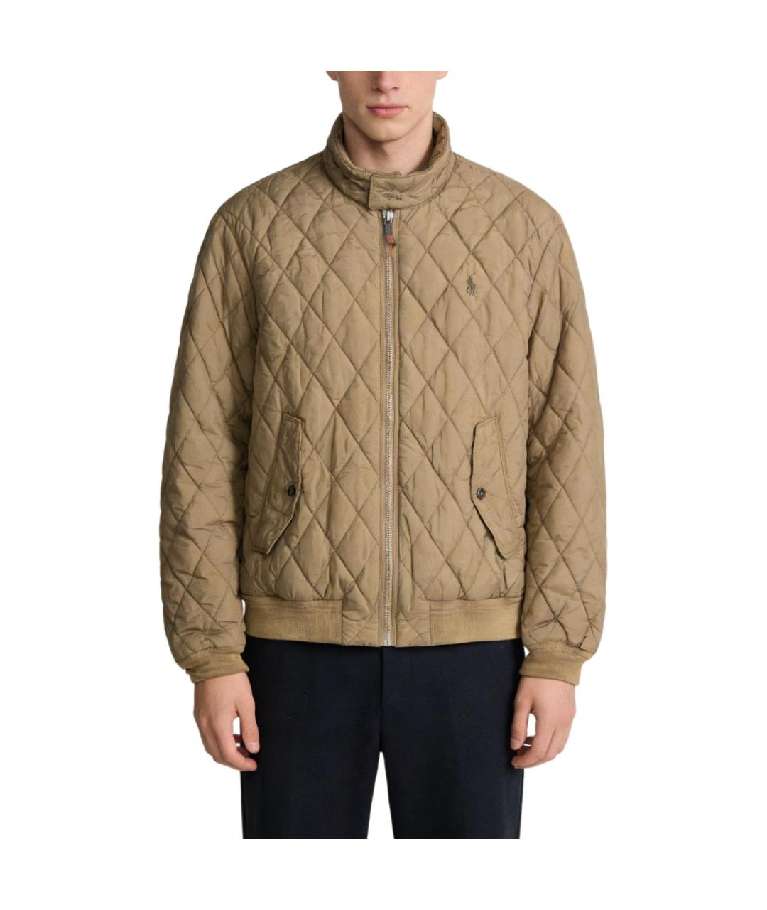 POLO RALPH LAUREN Коричневый пуховик, фото 4