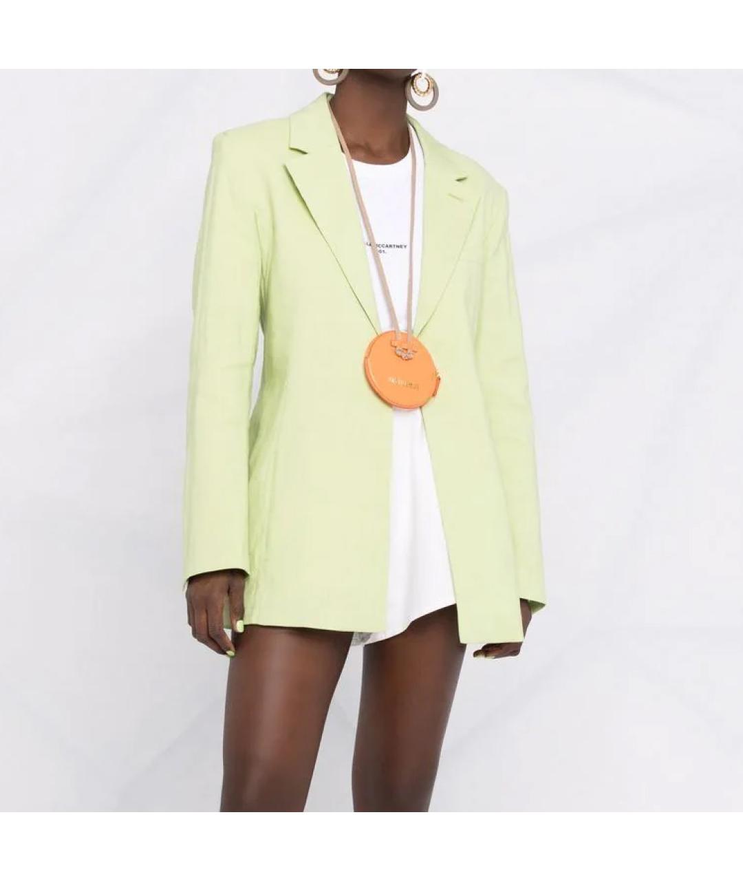 JACQUEMUS Оранжевый кошелек, фото 5