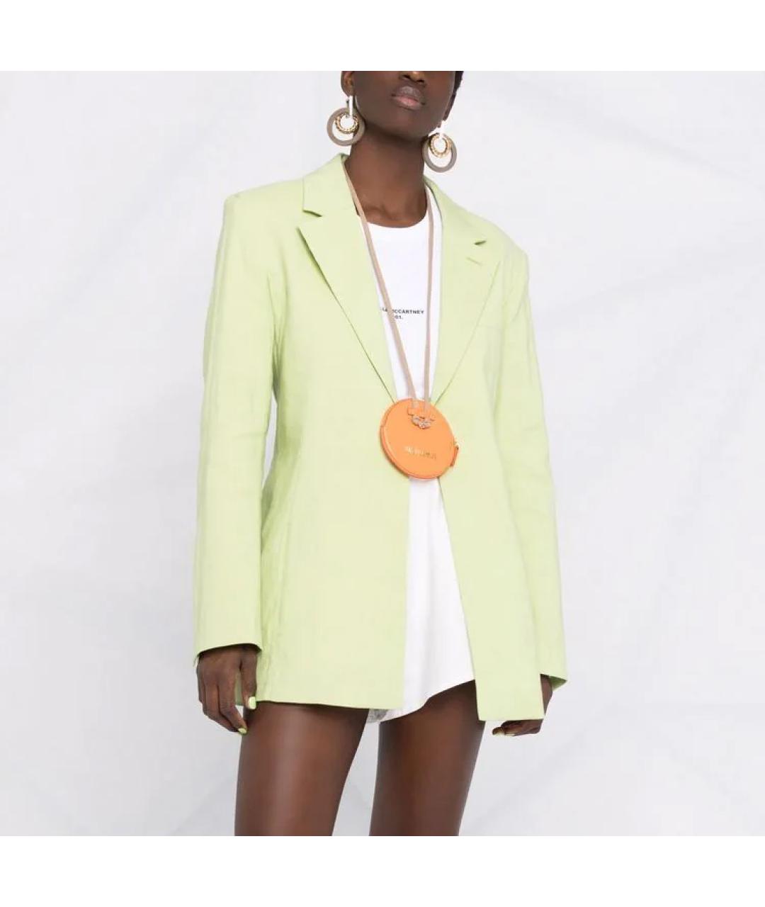 JACQUEMUS Оранжевый кошелек, фото 4