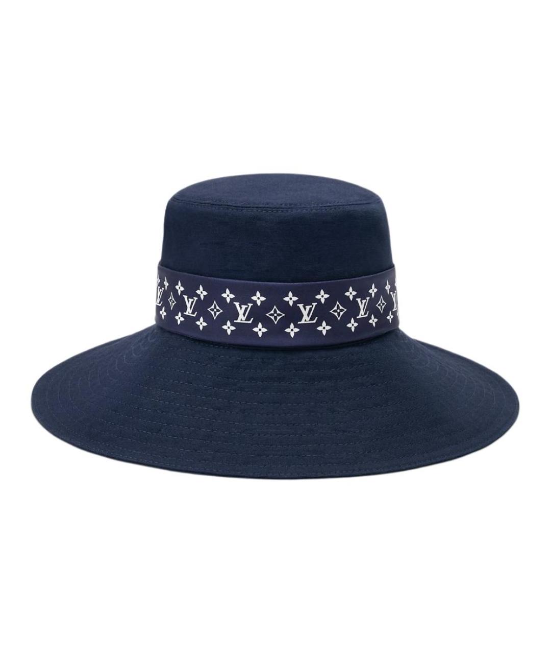 LOUIS VUITTON Синяя хлопковая шляпа, фото 1