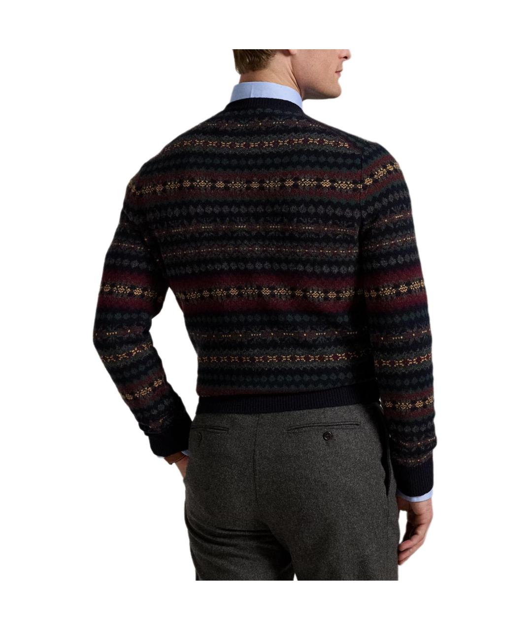 POLO RALPH LAUREN Синий джемпер / свитер, фото 4