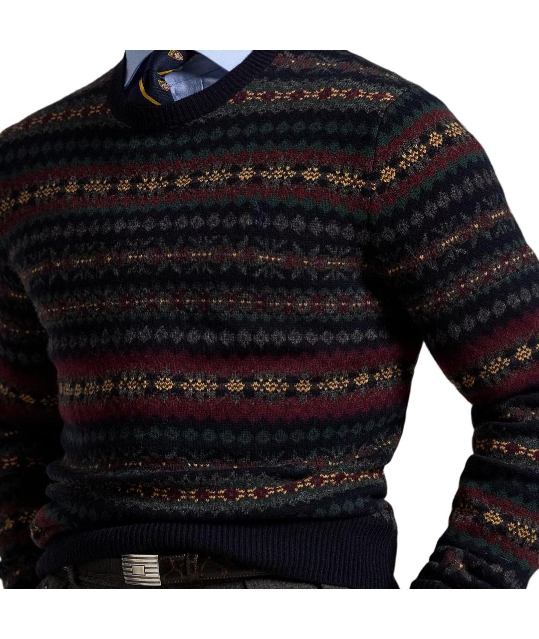 POLO RALPH LAUREN Синий джемпер / свитер, фото 5