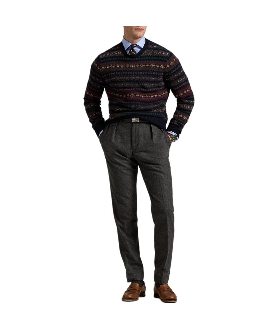 POLO RALPH LAUREN Синий джемпер / свитер, фото 2