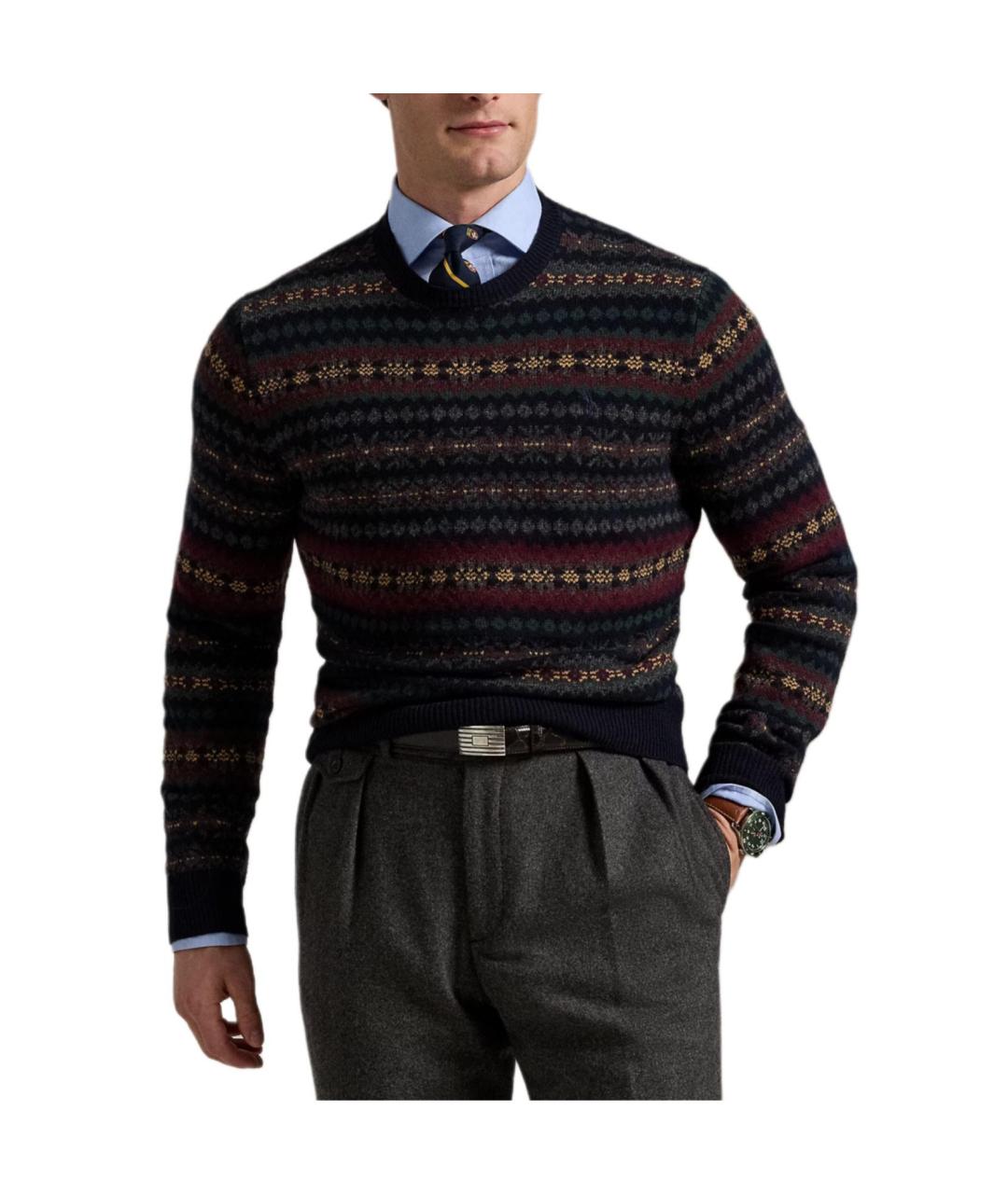 POLO RALPH LAUREN Синий джемпер / свитер, фото 3