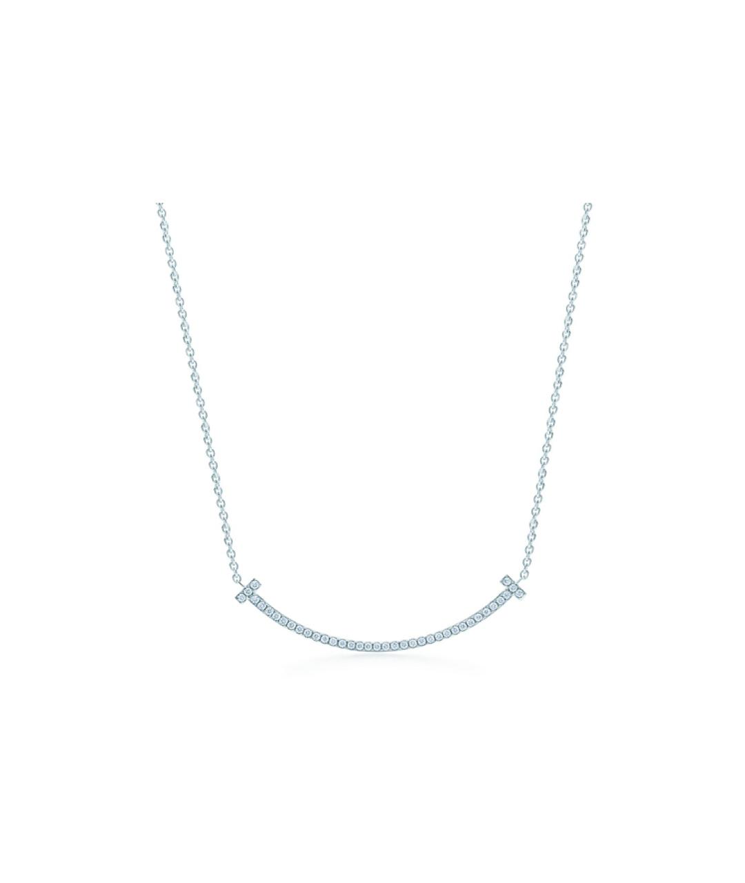 TIFFANY&CO Серебряное колье из белого золота, фото 4