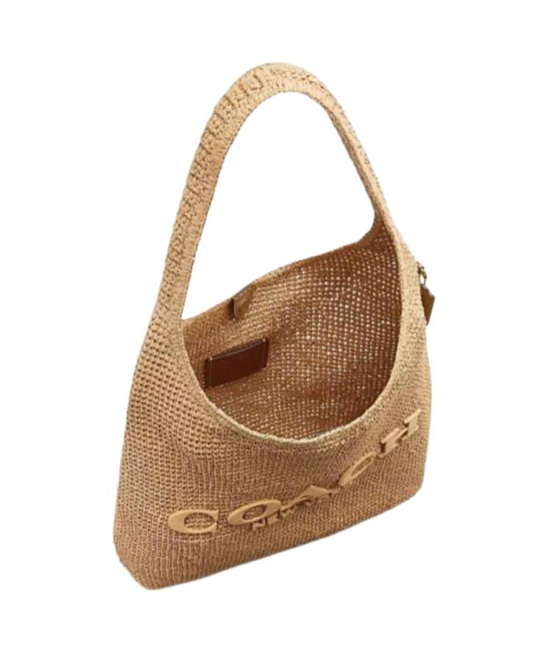 COACH Коричневая сумка через плечо, фото 3