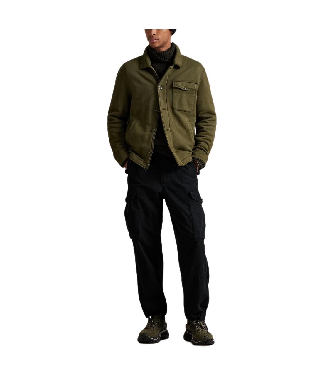 POLO RALPH LAUREN Зеленая куртка, фото 2