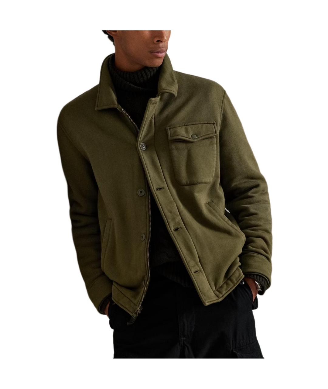 POLO RALPH LAUREN Зеленая куртка, фото 3