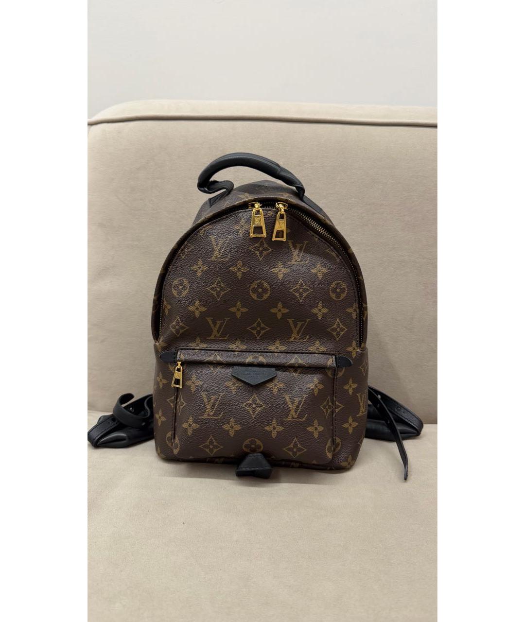 LOUIS VUITTON Коричневый рюкзак, фото 6