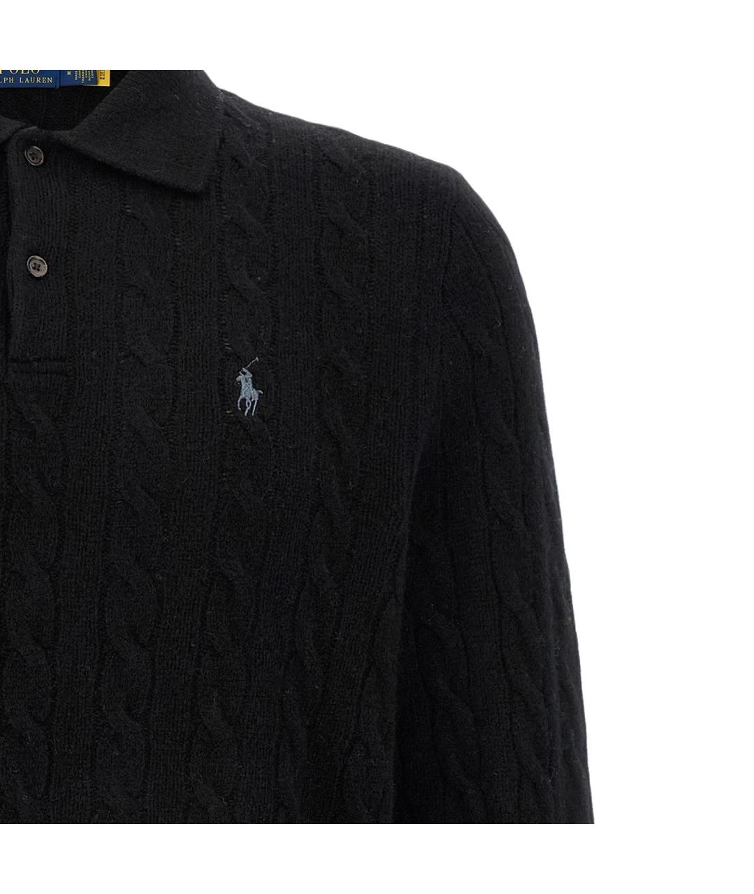 POLO RALPH LAUREN Черный джемпер / свитер, фото 5