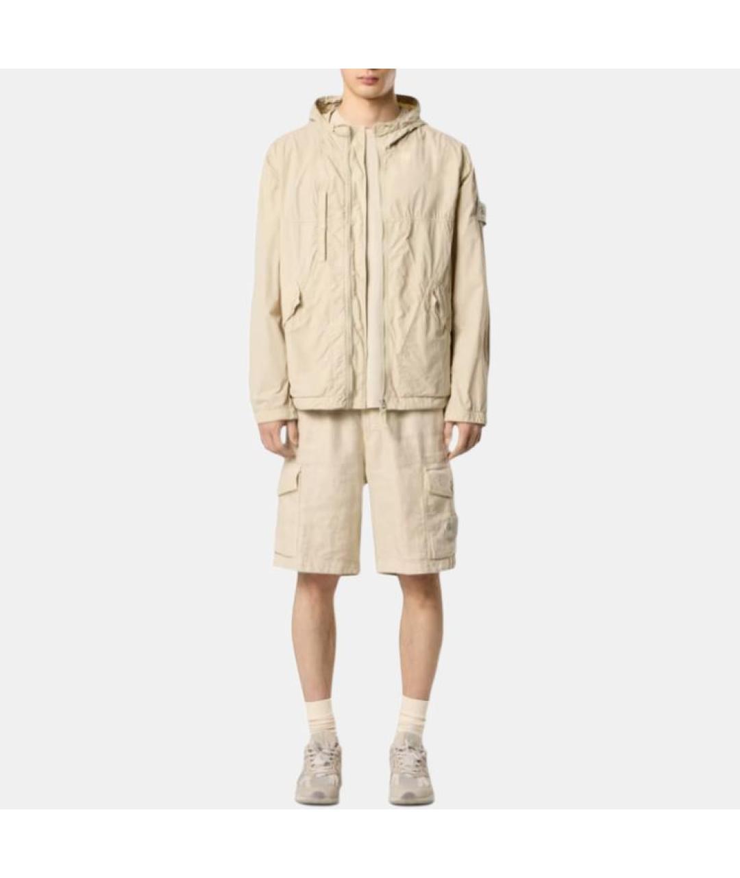 STONE ISLAND Коричневая куртка, фото 4