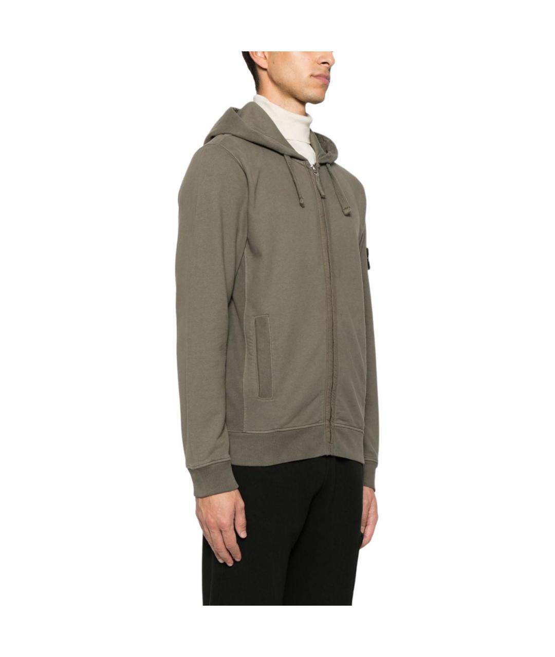 STONE ISLAND Коричневая куртка, фото 5