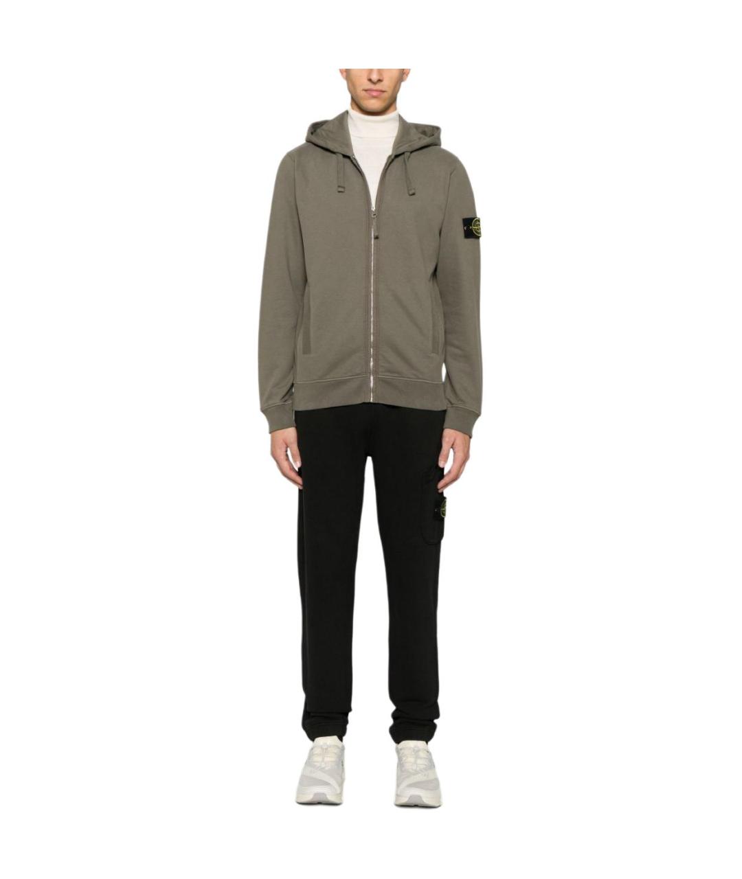 STONE ISLAND Коричневая куртка, фото 4
