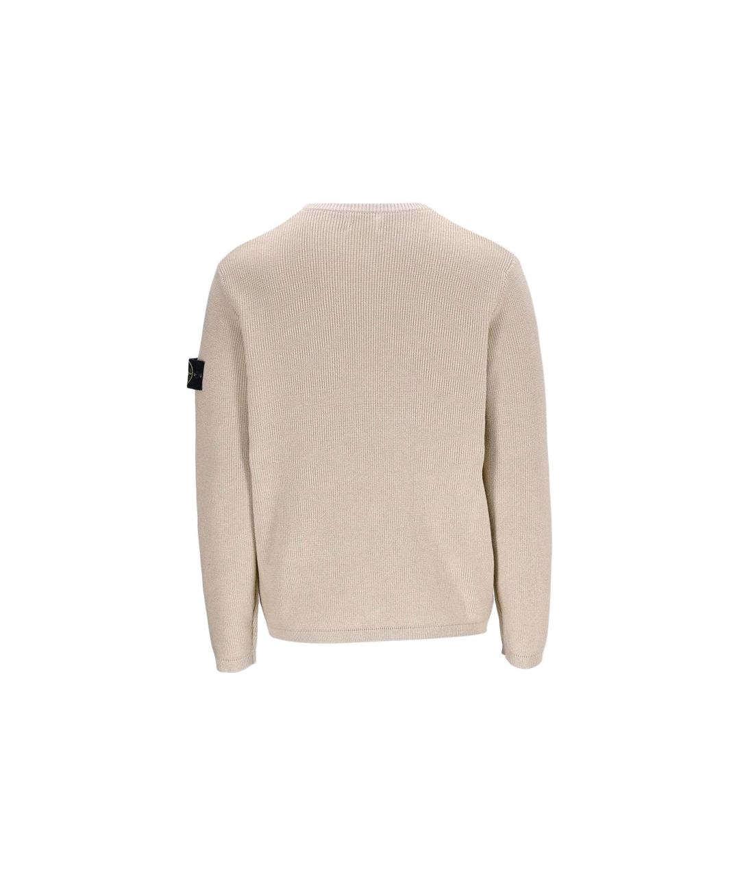 STONE ISLAND Коричневый джемпер / свитер, фото 2