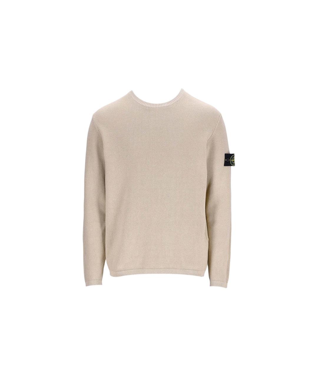 STONE ISLAND Коричневый джемпер / свитер, фото 4