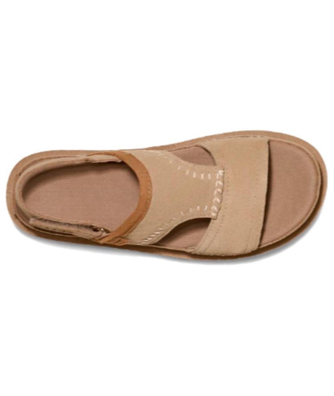 UGG Коричневые замшевые сандалии, фото 5