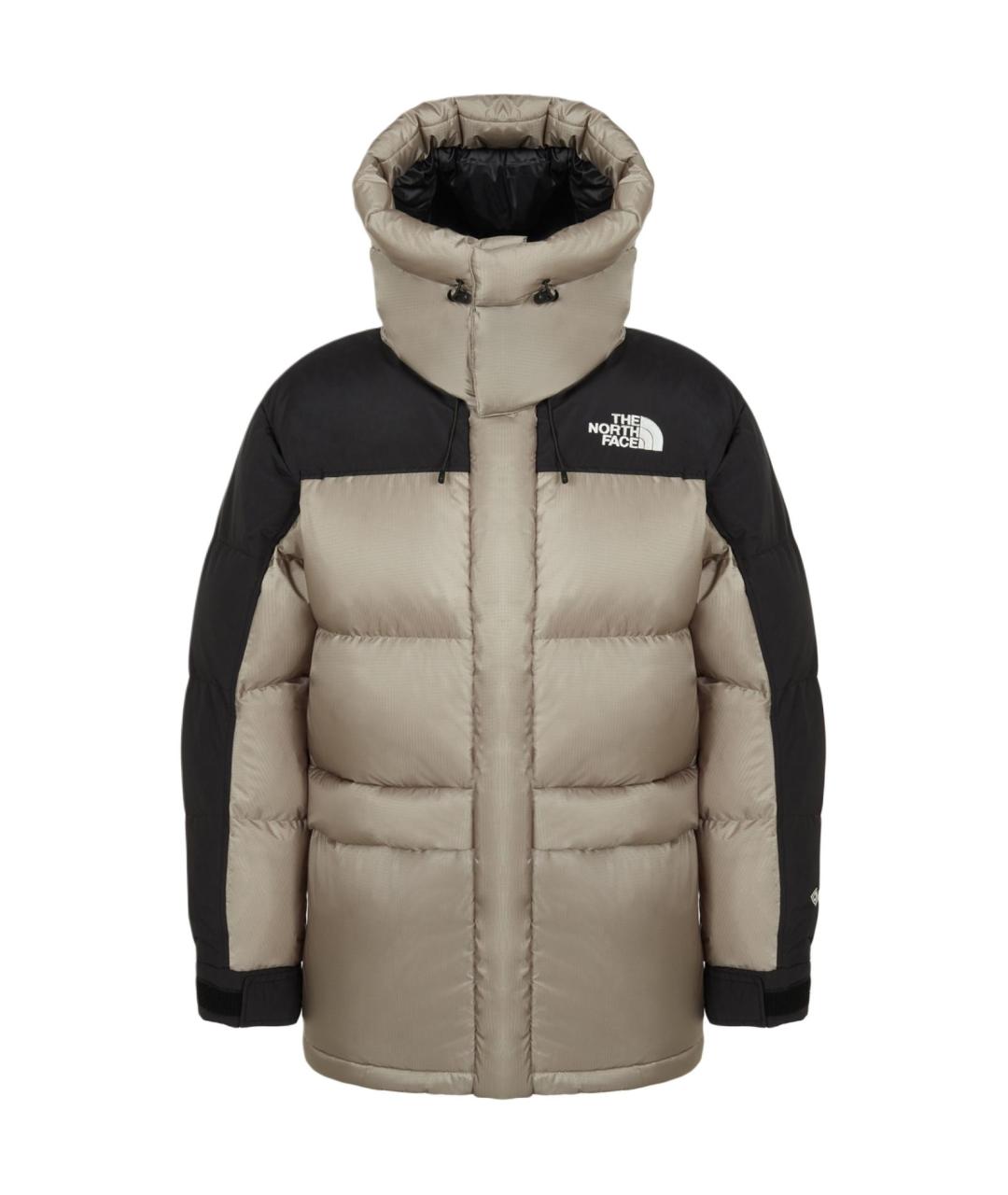 THE NORTH FACE Коричневый пуховик, фото 1