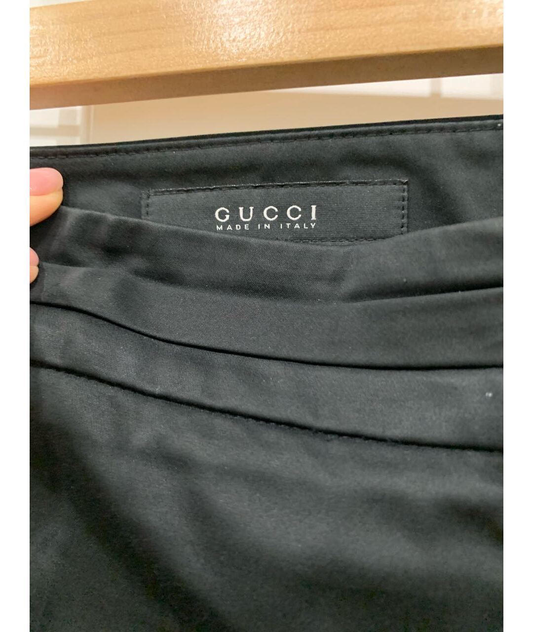 GUCCI Черные брюки широкие, фото 3