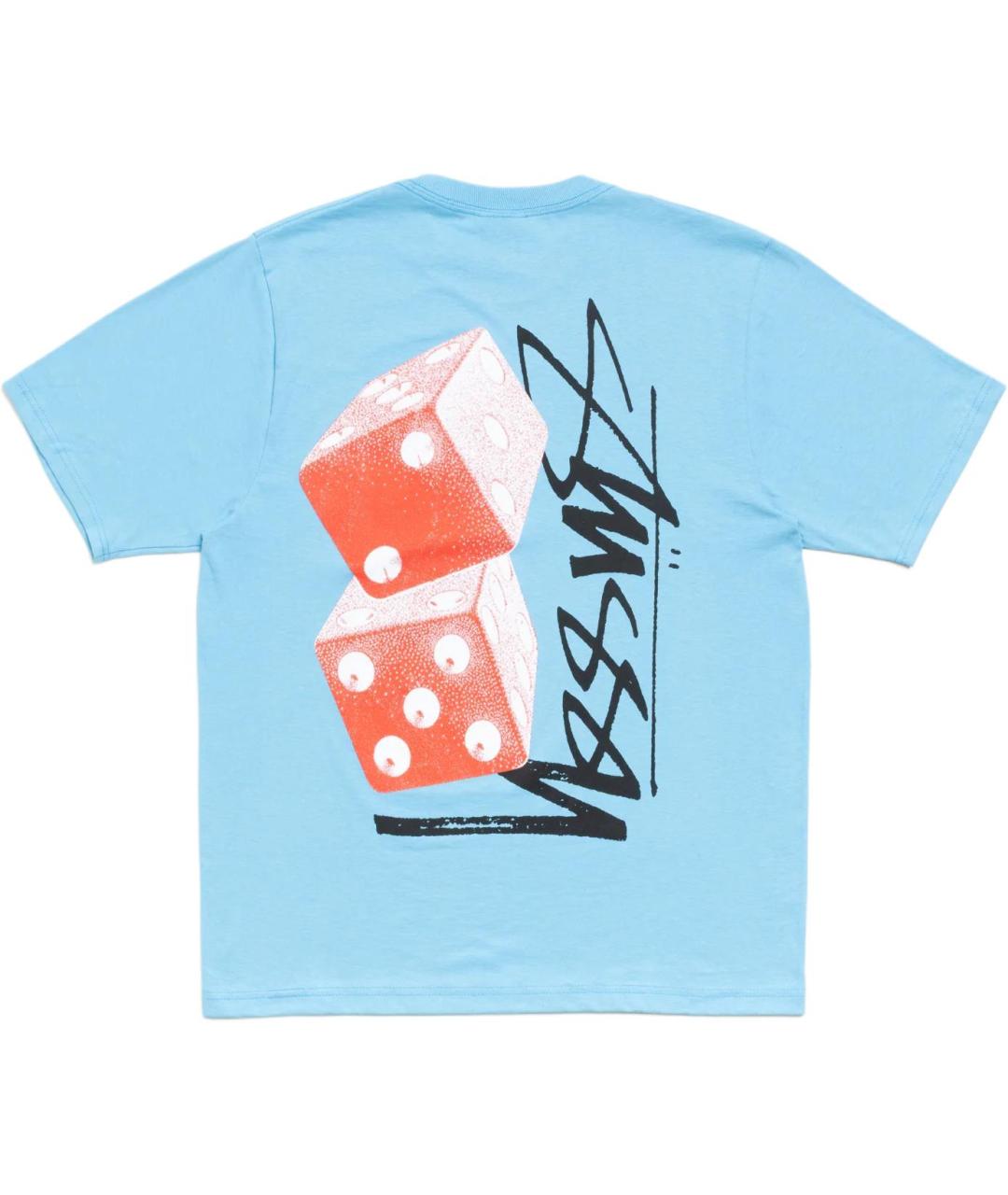STUSSY Синяя футболка, фото 2