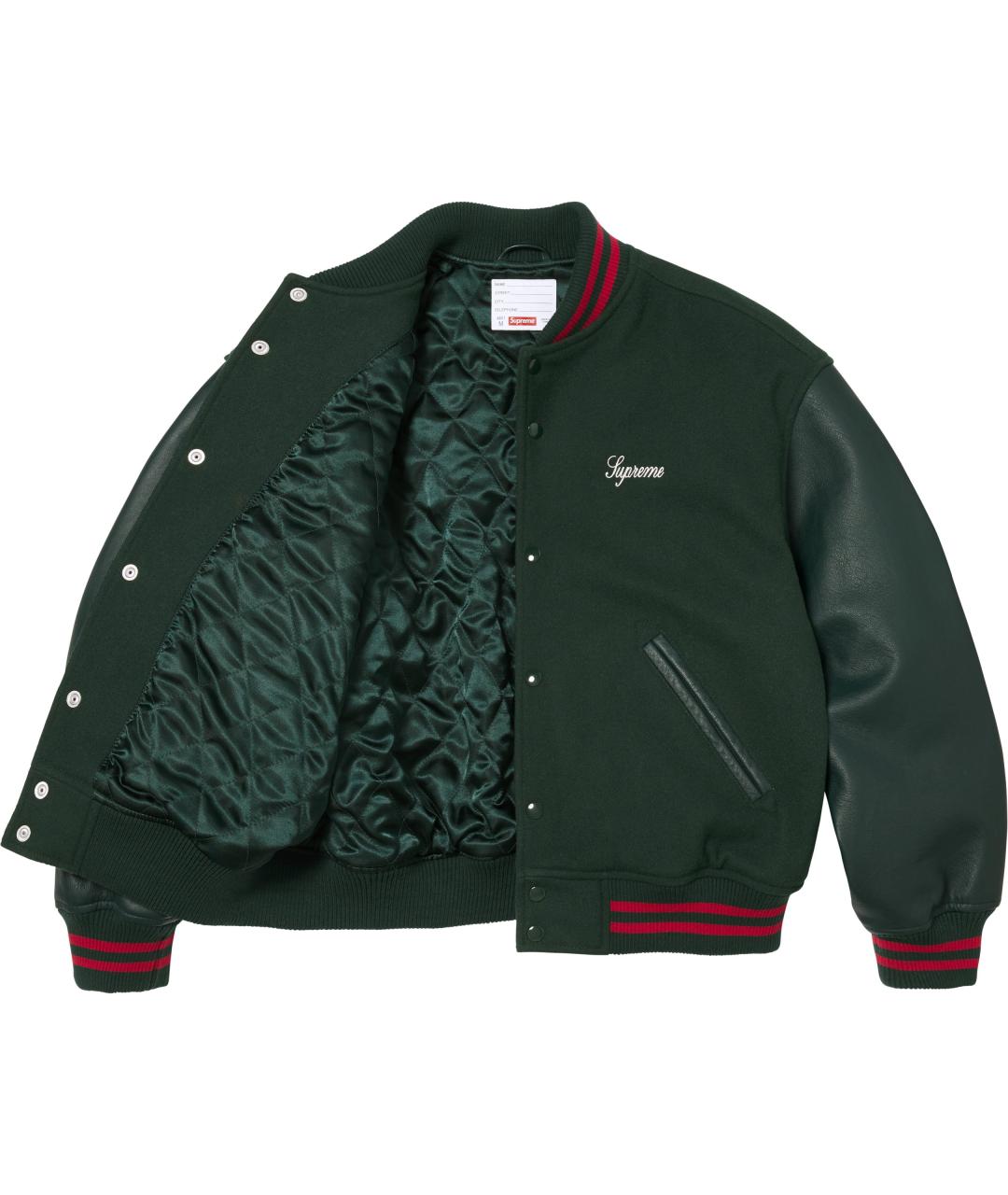 SUPREME Зеленая куртка, фото 3