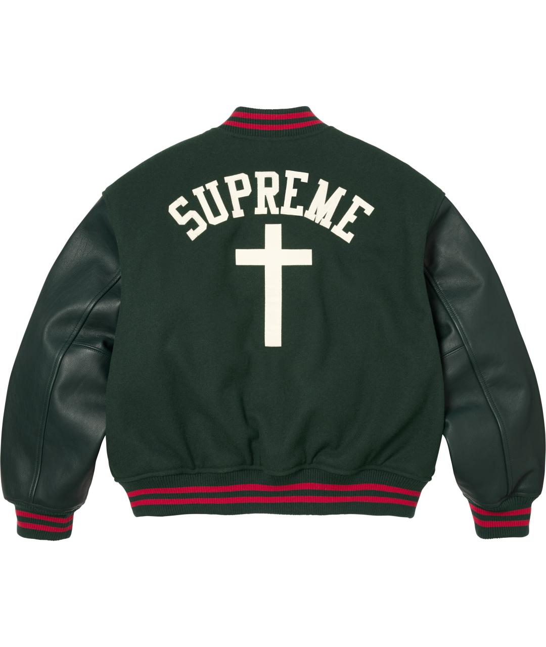 SUPREME Зеленая куртка, фото 2